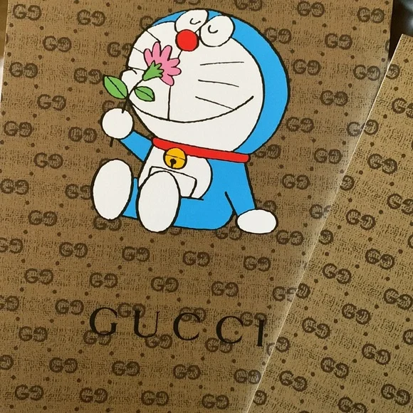 Gucci x Doraemon note pad set - Picture 7 of 13